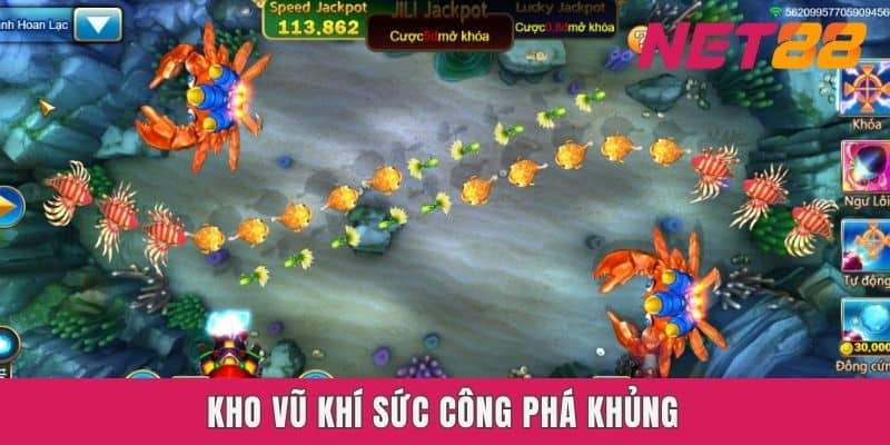 Kho vũ khí sức công phá khủng